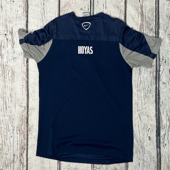 Georgetown Hoyas College Nike Dri - Fit Athletic Basketball Sports Shirt - Picture 2 of 6